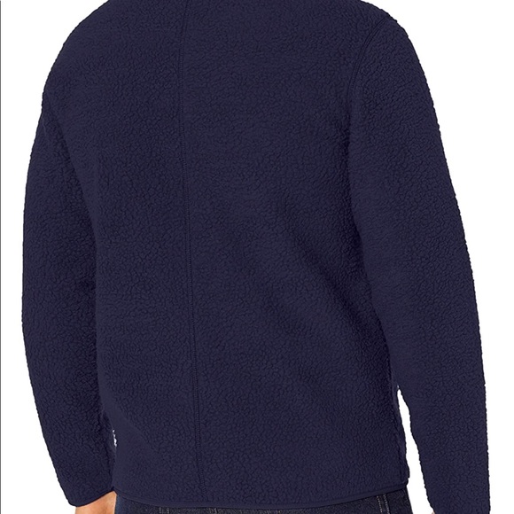 Mens Amazon Essentials Sherpa Jacket Sz Small - Picture 4 of 4